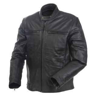 Mossi Mens Police Premium Leather Jacket Today $159.99   $168.99 4