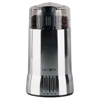 Mr. Coffee IDS59 4 Coffee Grinder, Electric, Gray, 12 Cups