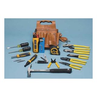 Ideal 35 800 Electricians Tool Pouch Kit, 16 Pc