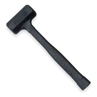 Westward 4YR64 Dead Blow Hammer, 1 1/8 Lb, Steel w/Rubber
