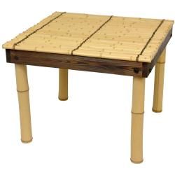 Zen Bamboo Coffee Table with Four Stools (China)