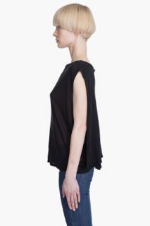 T By Alexander Wang Boatneck Capelet T shirt for women