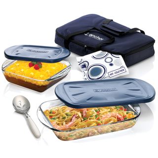 Anchor Hocking 6 piece Bake and Tote Set