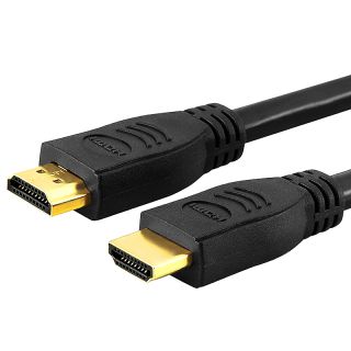 BasAcc 30 foot Black Male to Male High speed HDMI Cable with Ethernet