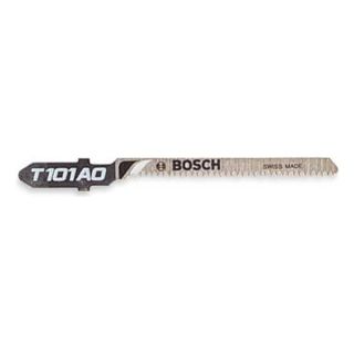 Bosch T101AO Jigsaw Blade, T Shank, 3 In. L, PK 5