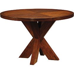 Round X Base Counter Dining Table
