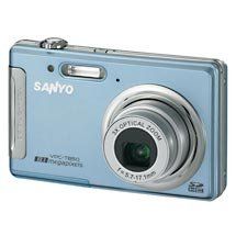 Sanyo Xacti Vpc t850 Blue ~ 8 Mp Digital Camera w/ 3x