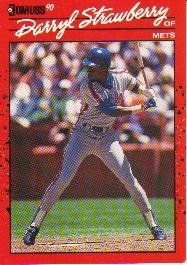 1990 Donruss #235 Darryl Strawberry: Sports & Outdoors