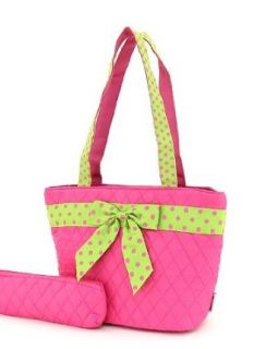 Belvah Quilted Solid 2pc. Lunch Tote Bag   Choice of
