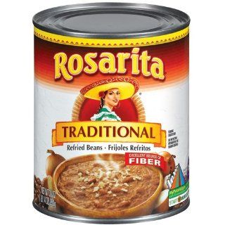 Rosarita Refried Beans, Traditional 30 oz   6 Unit Pack 