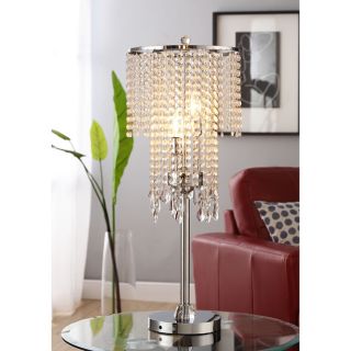 Chrome Crystal Table Lamp Today: $151.99 4.3 (6 reviews)
