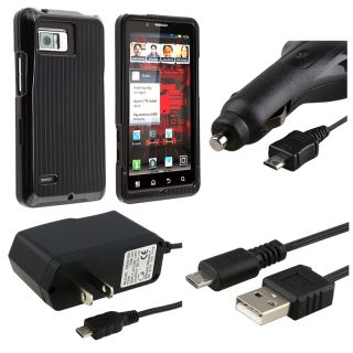 Case/ Car and Travel Charger/ Cable for Motorola Droid Bionic XT875