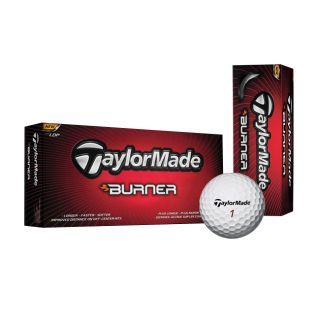 TaylorMade Burner White Iothane covered Golf Balls (Pack of 24) Today