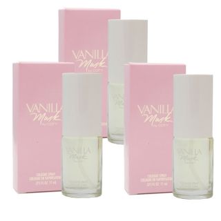 Coty Vanilla Musk Womens .375 ounce Cologne Spray (Pack of 3