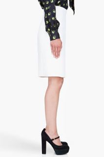 Marc Jacobs Ivory Wool Skirt for women