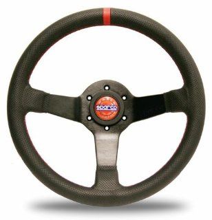Sparco 015TCHMP Black Leather Champion Limited Edition Steering Wheel