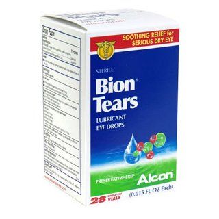Bion Tears Lubricant Eye Drops, .015 Ounce Single Use