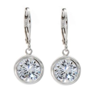 NEXTE Jewelry Silvertone Cubic Zirconia Solitaire Earrings Today $18