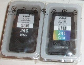 Canon PG 240 Black, CL 241 Color Ink Cartridge Set OEM For