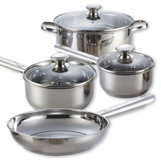 Cook N Home 7 piece Stainless Steel Cookware Set Today $45.54 4.7 (3