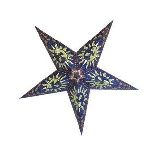 Paper Star Lantern Only, 24 inches, BLUE SUN Home