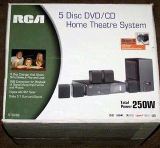 RCA 5 Disc DVD/CD Home Theatre System Electronics