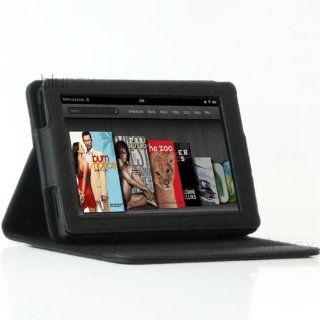 Kindle Fire Leather folio Case With Built in Multi angle