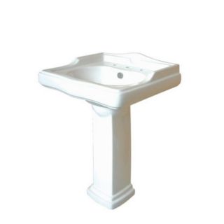 Country 8 inch Center Pedestal Bathroom Sink Today $359.99