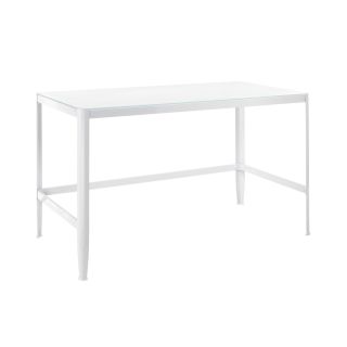 White Retro Office Desk/Drafting Table