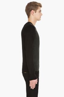 G Star Black Two tone Sweater for men