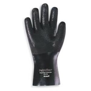 Ansell 12 214 Chemical Resistant Glove, PVC, 14" L, PR
