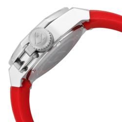 Swiss Legend Womens Trimix Diver Red Silicone Watch