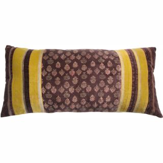 Handmade Ethnic Chic Plum Decorative Pillow