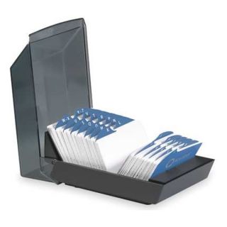 Rolodex 67011 Business Card File Tray, 500 Ct, Plastic
