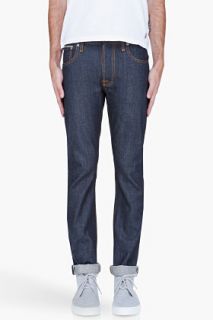 Nudie Jeans Thin Finn Organic Selvage Jeans for men