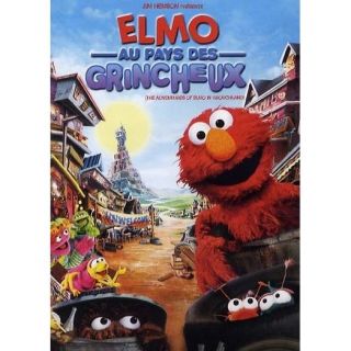 Elmo au pays des grincheux en DVD DESSIN ANIME pas cher  