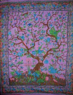 Tree of Life Tapestry Bedspread Coverlet Beautiful Home