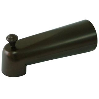 Oil Rubbed Bronze 7 inch Zinc Tub Diverter Spout Today $26.09