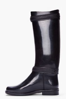 Givenchy Black Zipper detailed Rainboot for women