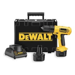 Dewalt DC750KA Cordless Drill/Driver Kit, 9.6V, 3/8 In.