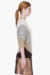 Marc By Marc Jacobs Beige Knit Edith Sweater for women
