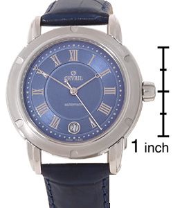 First Generation Gevril Blue Strap Watch