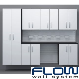 Flow Wall System 7 Piece White Cabinet Set Today $1,688.99