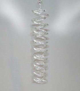DNS Feng Shui Spirale aus Glas Doppelspirale Helix NEU 