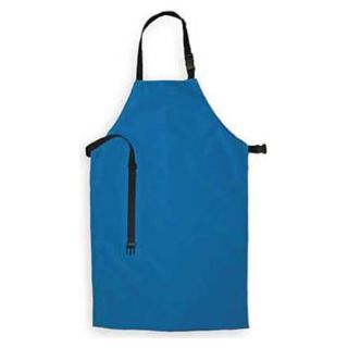 National Safety Apparel A02CR24I36IC Cryogenic Apron, Blue, 36 In. L, 24 In. W