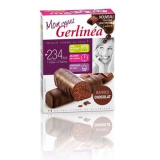GERLINEA Barres Repas Chocolat   Achat / Vente GOÛTER MINCEUR