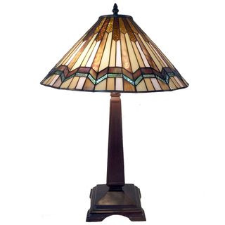 Tiffany Style Arrow Head Table Lamp