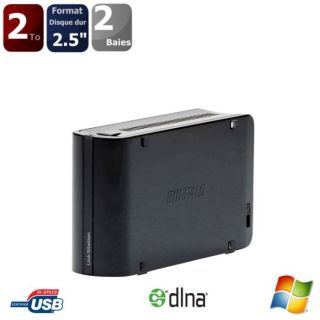 Buffalo LinkStation Mini 2To NAS 2x 1To 2.5   Achat / Vente SERVEUR