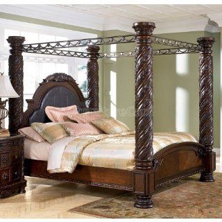 Canopy Bed (California King) B553 150 151 172 162 195