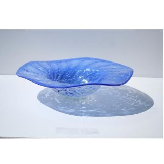 Hand blown Blue Ocean Glass Dish Today: $109.99 Sale: $98.99 Save: 10%